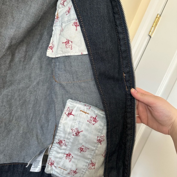 Vintage True Religion Moto Denim Jacket Size Large. Great condition. - Picture 8 of 12